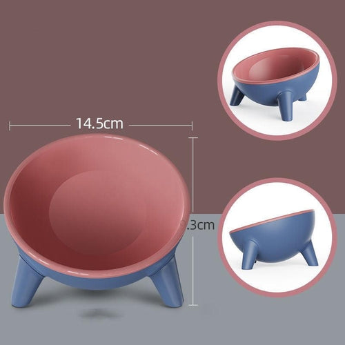 Stylish Paws Nordic Color Pet Feeding Bowl With Stand