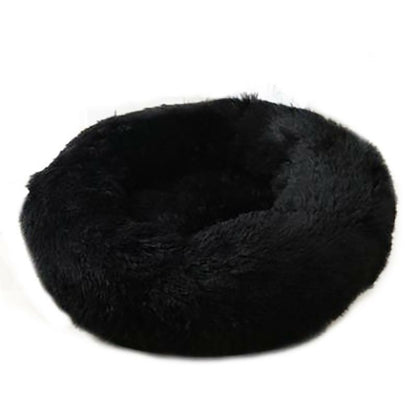 Pet Dog Bed Comfortable Donut Cuddler Round Dog Kennel Ultra Soft 