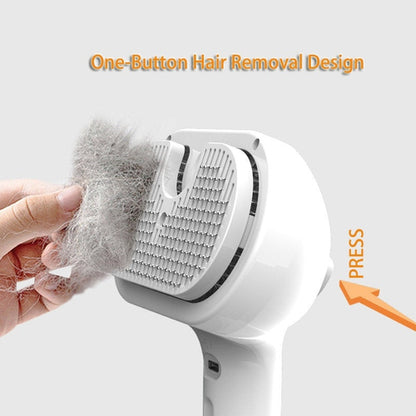 Pet Comb Self Cleaning Pets Hair Remover Brush For Dogs Grooming Tools