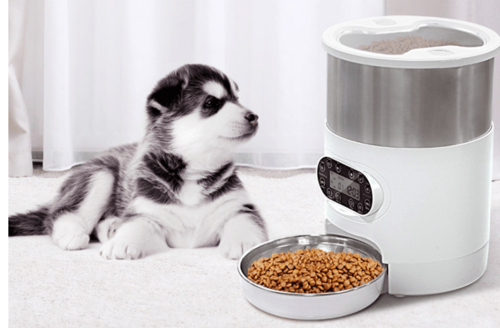 Smartpaws Remote-Controlled Pet Feeder: Automatic Food Dispenser With