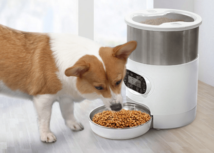 Smartpaws Remote-Controlled Pet Feeder: Automatic Food Dispenser With